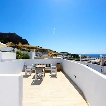 Pera 2-bedroom In The Center Of Vakantiehuis Líndos